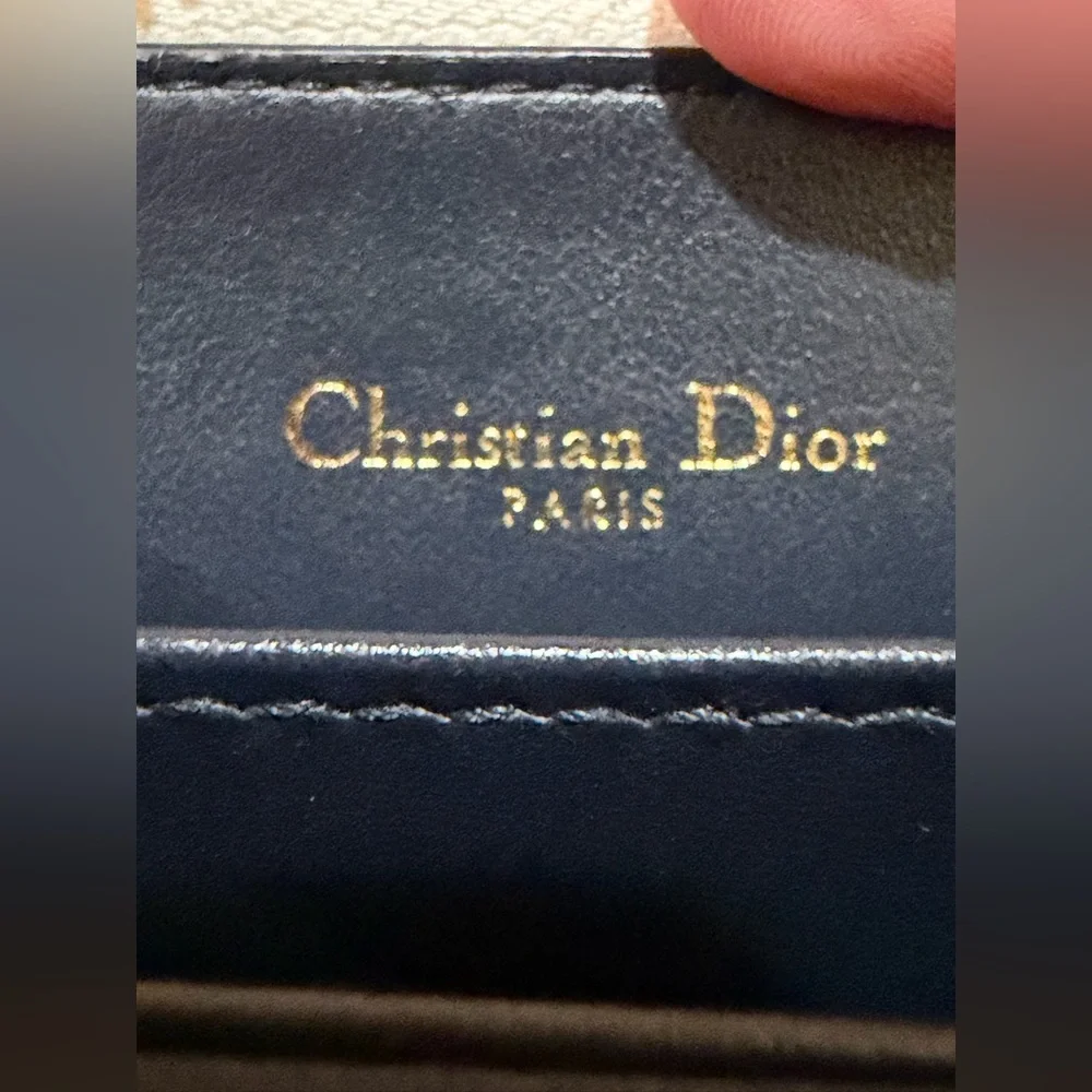 Christian Dior Vibe Leather Compact Wallet - Picture 12 of 15